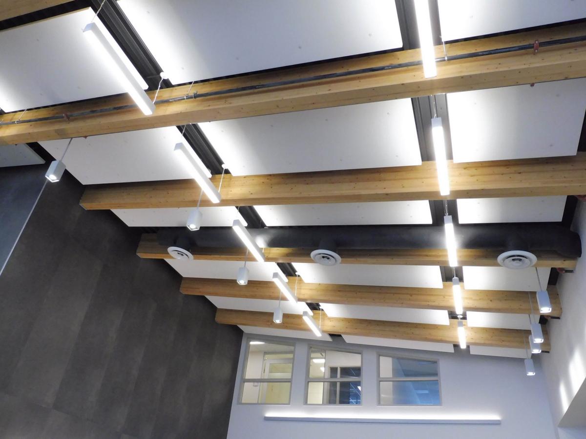 Shapes ceiling